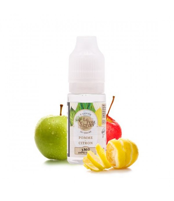 E-liquide Pomme Citron 10 mL - Le Petit Verger