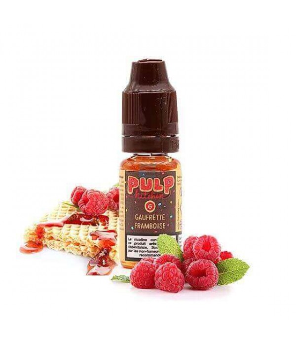 E-liquide Gaufrette Framboise 10 mL - Pulp Kitchen