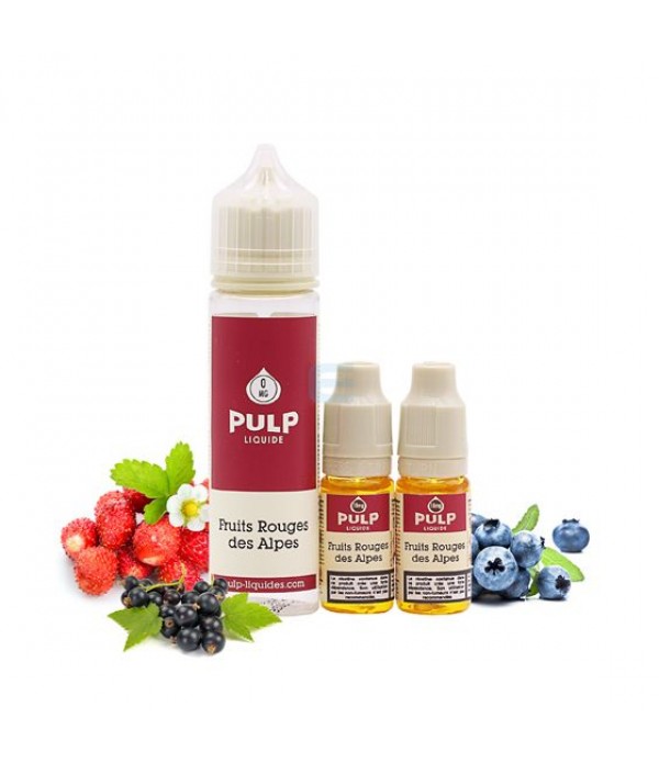 E-liquide Fruits Rouges des Alpes 60 mL - Pulp