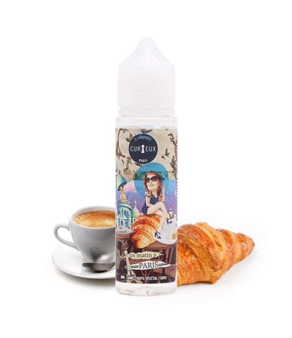 E-liquide Un Matin à Paris 50 mL - Hexagone (Curi...