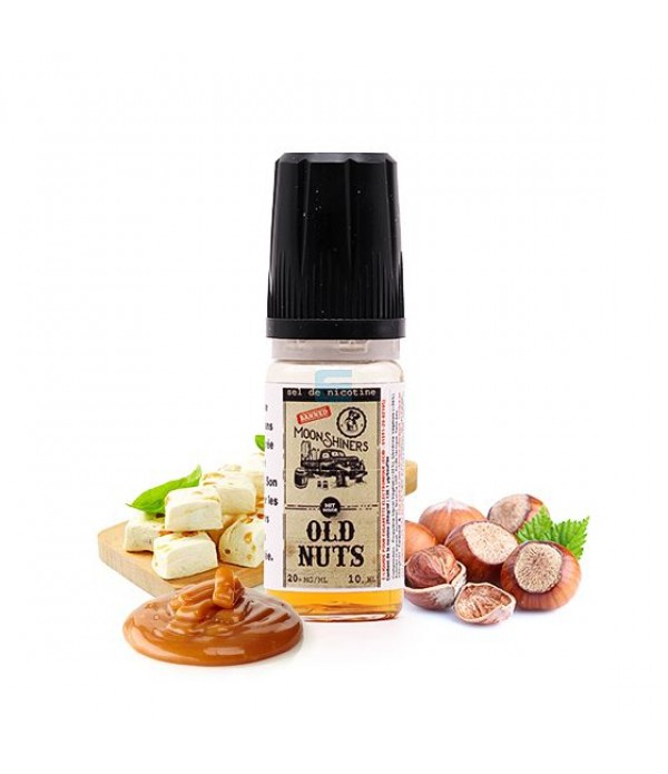 E-liquide Old Nuts Sels de nicotine 10 mL - Moonshiners (Le French Liquide)