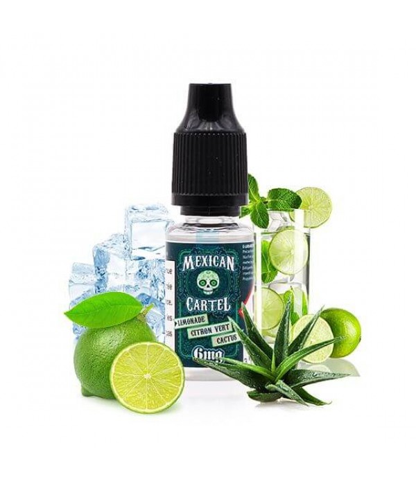 E-liquide Limonade Citron Vert Cactus 10 mL - Mexican Cartel